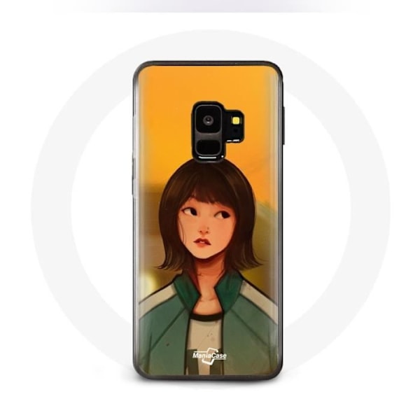Coque för Samsung S9 plus Squid Game Ji Yeong Nummer 240