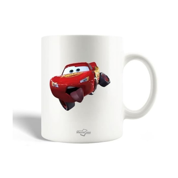 Mugg - Flash McQueen - Keramik - 30cl - Diskmaskinssäker - Barn