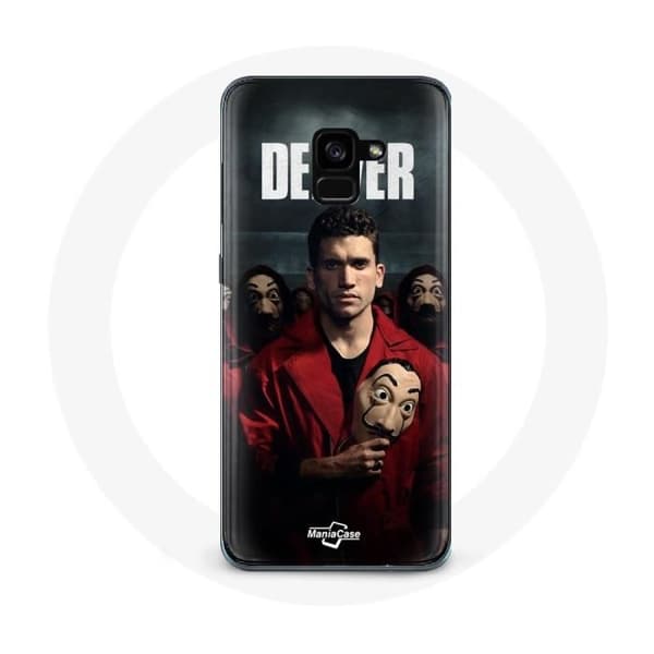 Coque pour Samsung Galaxy A8 Plus La casa de papel Denver