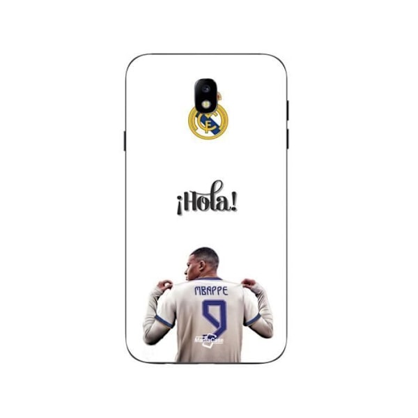 Coque Samsung Galaxy j7 2018 Kylian Mbappe Real Madrid 9 Hola Maniacase