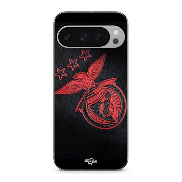 Coque - MANIACASE - Google Pixel 9 Pro - SLB BENFICA - Mjuk silikon - Svart Svart