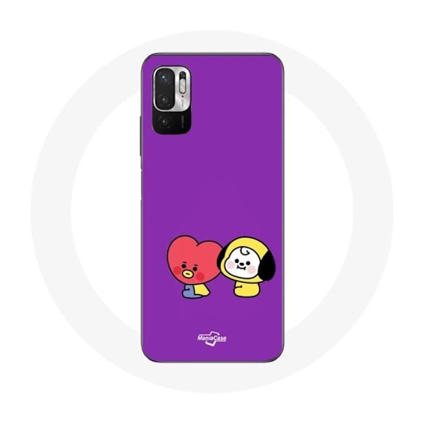 Coque för Xiaomi Redmi Note 10 5G BTS Bangtan Sonyeondan BT21 Tata V Chimmy Jimin