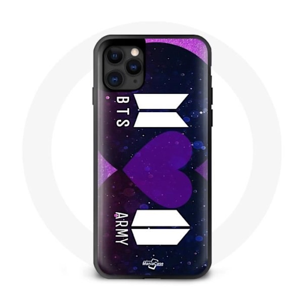 Coque för Iphone 11 Bangtan Sonyeondan Logo BTS Och Logo ARMY I Purple You