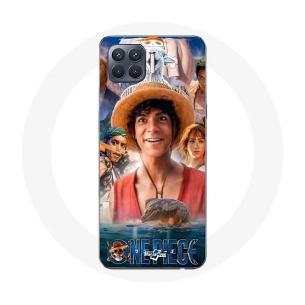 Coque för Oppo A93 One Piece Luffy Affisch Karaktärer Konst Säsong 1 - Maniacase