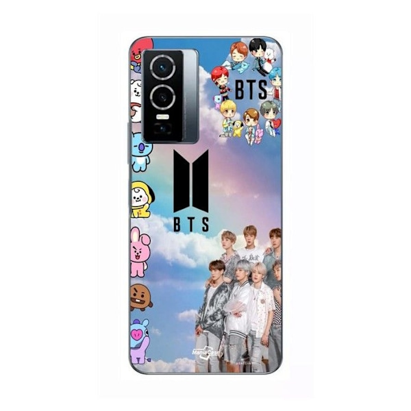 Coque för Vivo Y76 5G Kpop BTS 2024 2025 Maniacase svart