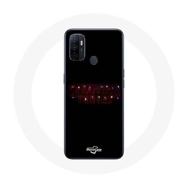 Coque för Oppo A53 Stranger Things Affisch Logotyp God Jul