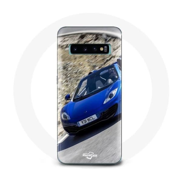 Cover til Samsung Galaxy S10 edge Formel 1 McLaren Bil Blå