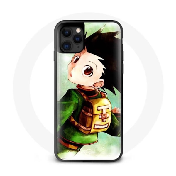 Coque Iphone 12 Mini - Gon Freecss - Hunter x Hunter - Mjuk - Svart - Anime