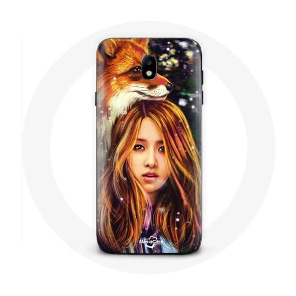 Skydd för Samsung Galaxy J7 2017 Blackpink Rosé Poster Fanart