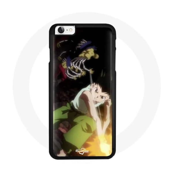 iPhone 6 Cover - Maniacase - Gon Hunter X Hunter - Blød - Sort - Anime Design
