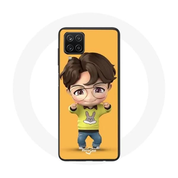 Coque pour Samsung Galaxy A12 BTS TinyTAN Animation J-Hope