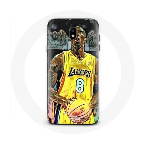 Cover til Samsung Galaxy J5 2017 Kobe Bryant Dunk Lakers 8 NBA Sort