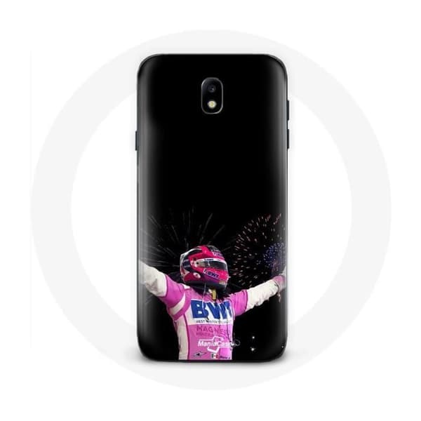 Coque för Samsung Galaxy J5 2017 Formule 1 Sergio Pérez Mendoza vann loppet