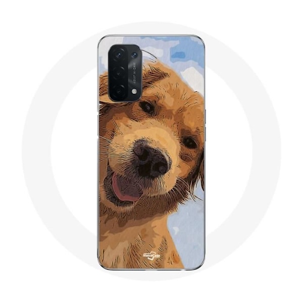 Mobilskal för Oppo A74 Golden retriever hundras
