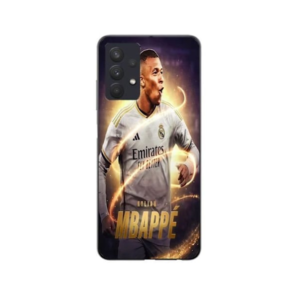 Coque Maniacase pour Samsung Galaxy A32 4g Kylian Mbappe Real Madrid Wallpaper