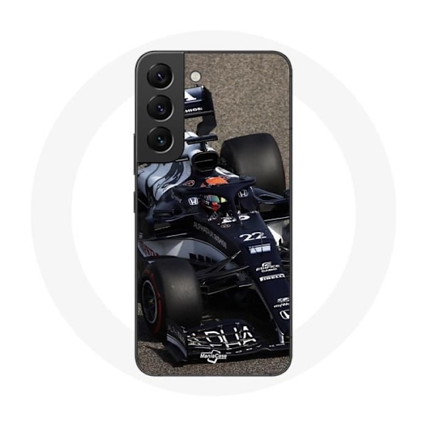Coque för Samsung Galaxy S21 FE Formel 1 Yuki Tsunoda Formel 1-förare Blå