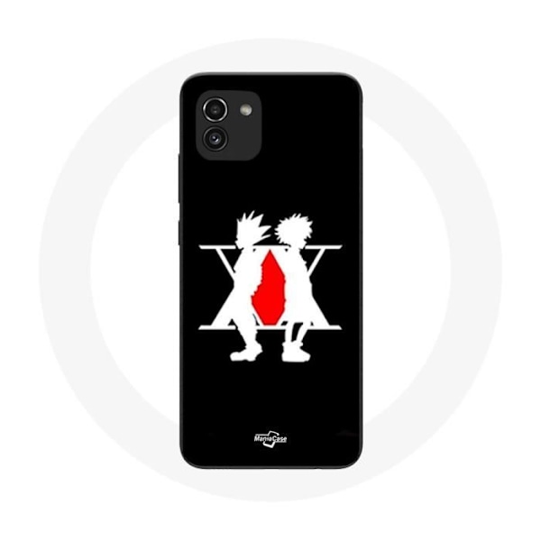 Coque för Samsung Galaxy A03 Hunter x Hunter Manga Logotyp Svart