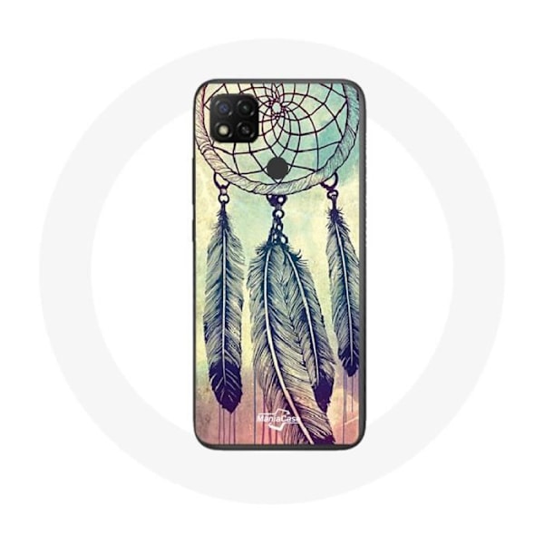 Coque - Maniacase - Redmi 9C - Drömfångare - Mjuk - Färgglad Färgad