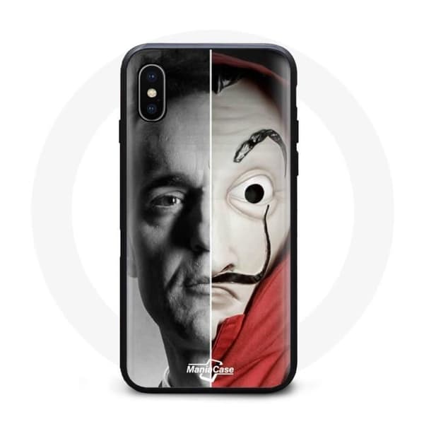 Coque - La Casa De Papel - Iphone XS Max - Blød - Sort - Unisex