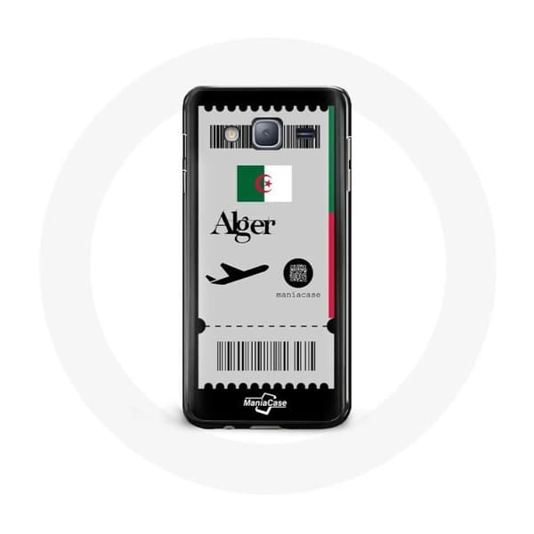 Cover til Samsung Galaxy J3 Flybillet Alger