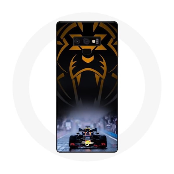 Mobilskal för Samsung Galaxy Note 9 Formule 1 Sebastian Vettel Formel 1-förare Svart