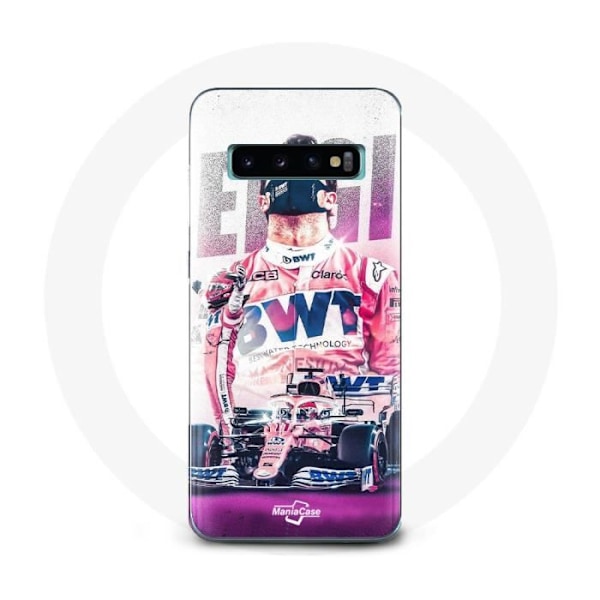 Coque för Samsung Galaxy S10 plus Formule 1 Sergio Pérez F1-förare