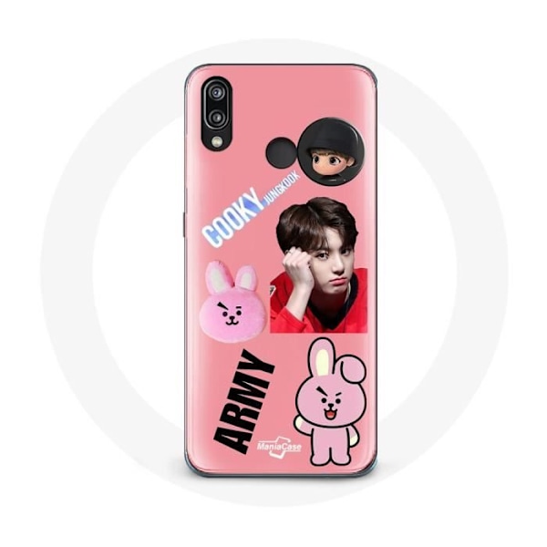 Coque för Huawei P20 Lite BTS Bangtan Boys BT21 Cooky Jungkook ARMY