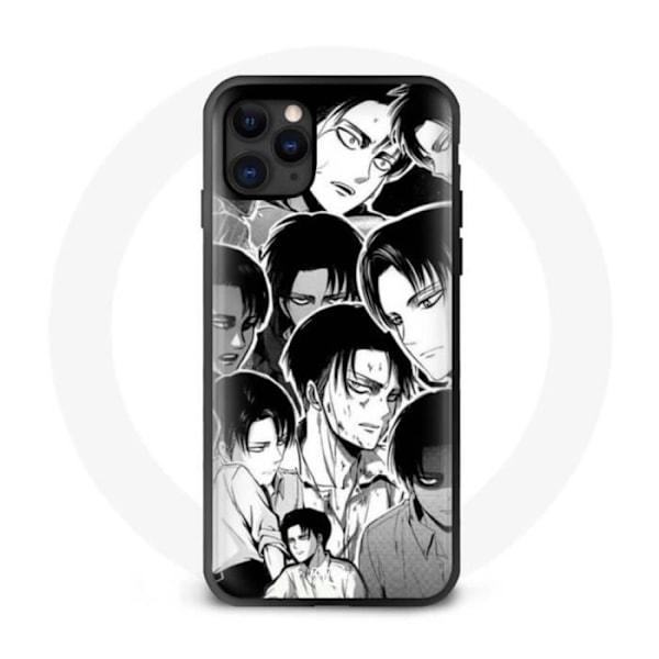 Coque - Maniacase - Iphone 13 Mini - Svart - Mjuk - Attack On Titan Svart