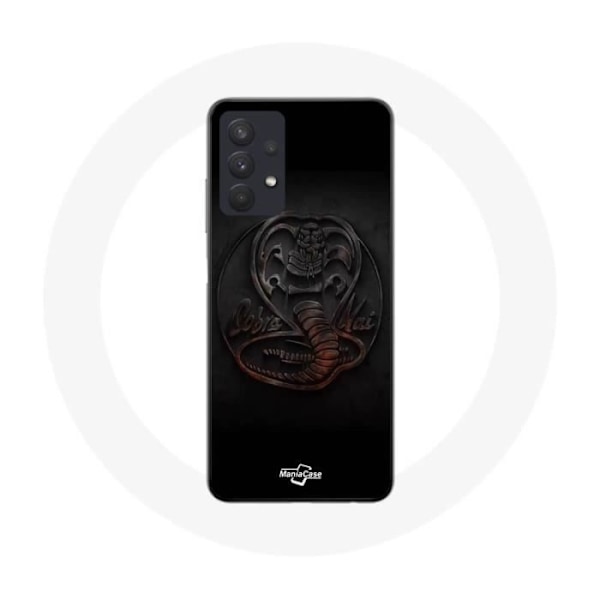 Coque Samsung Galaxy A32 4G Cobra Kai Serie Logotyp Affisch