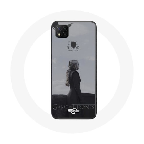 Coque för Xiaomi Redmi 9C Game of Thrones Säsong 8 Daenerys Targaryen eld och blod Järntronen