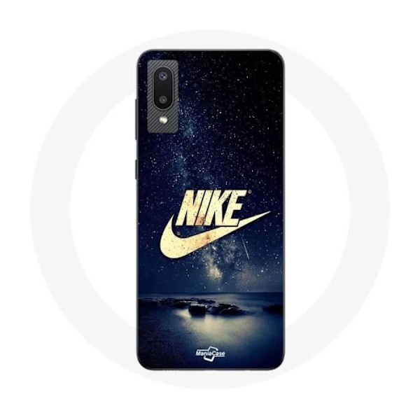Coque Maniacase för Samsung Galaxy A02 nike-logotyp i guld natthimmel