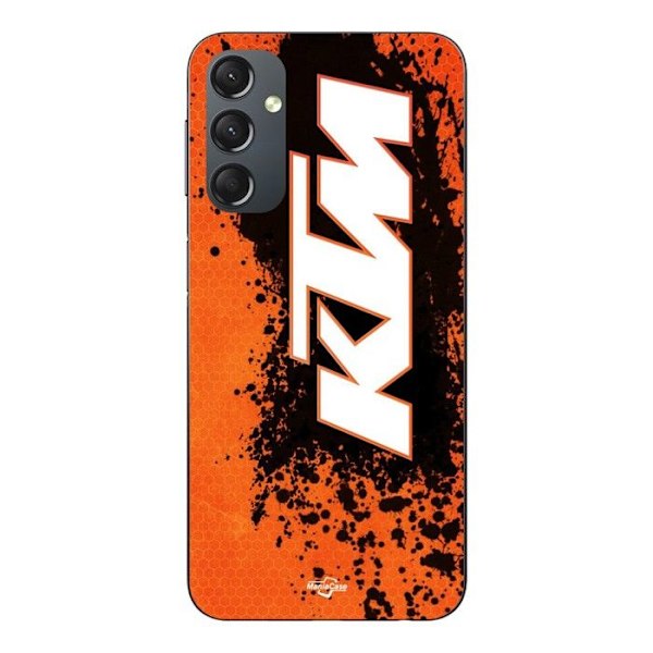 Coque - KTM - Samsung Galaxy A24 - Silikon - Mjuk - Svart