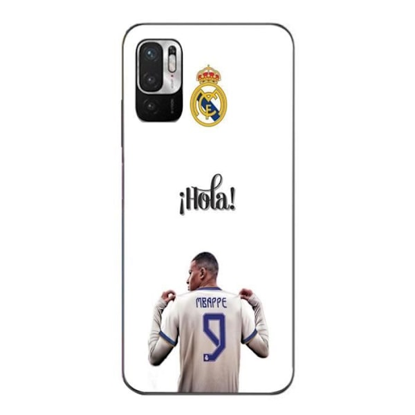 Coque Maniacase för Xiaomi Redmi Note 10 5G Kylian Mbappe Real Madrid 9 Hola