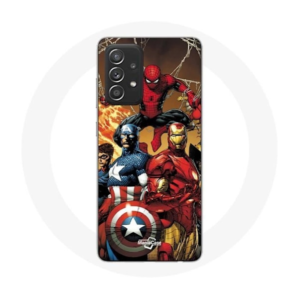 Coque för Samsung Galaxy A33 5G Avengers invaders Använda soldater