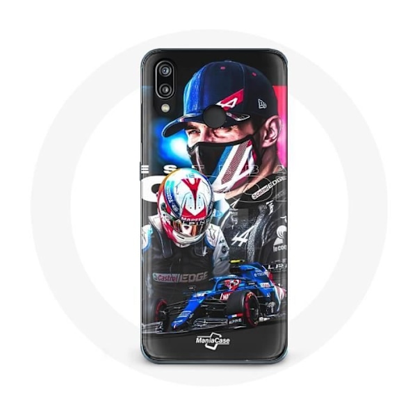 Skal för Huawei P20 Lite Formel 1 Esteban Ocon F1-förare