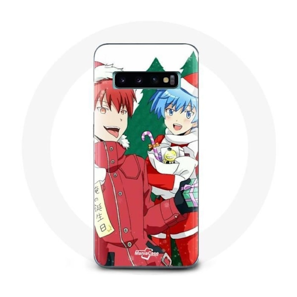 Coque för Samsung Galaxy S10 Edge Karma och Nagisa Assassination Classroom Anime juldagen