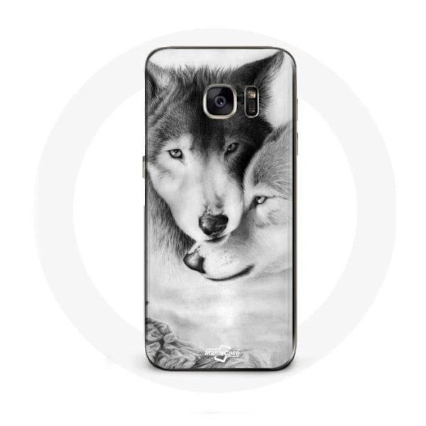 Coque för Samsung Galaxy S6 edge Varg Duo djur