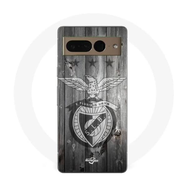 Cover - MANIACASE - Google Pixel 7 Pro - Grå - Blød - Benfica Mønster Grå