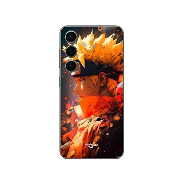 Coque - Maniacase - Samsung Galaxy S25 Plus - Naruto Uzumaki - Mjuk - Svart