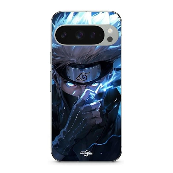 Coque - MANIACASE - Google Pixel 9 Pro - Kakashi Hatake - Mjuk - Svart Svart