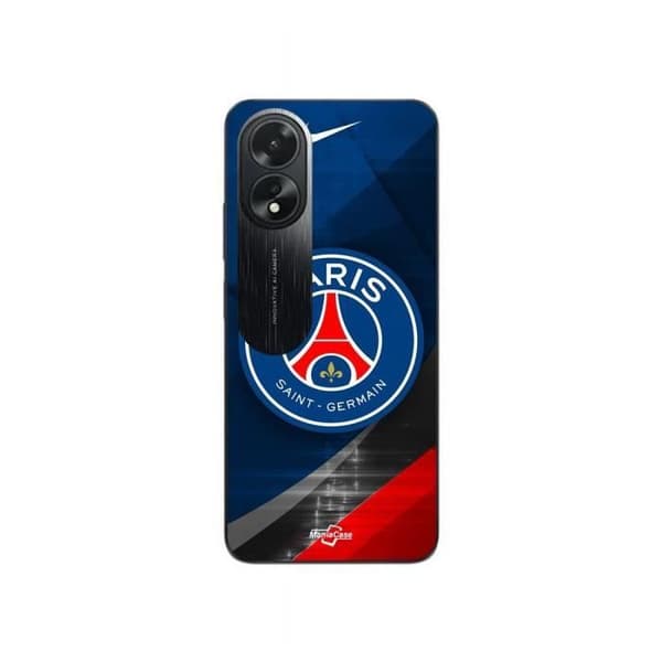 Coque - MANIACASE - Oppo A38 - Fodboldlogo - Blød - Sort
