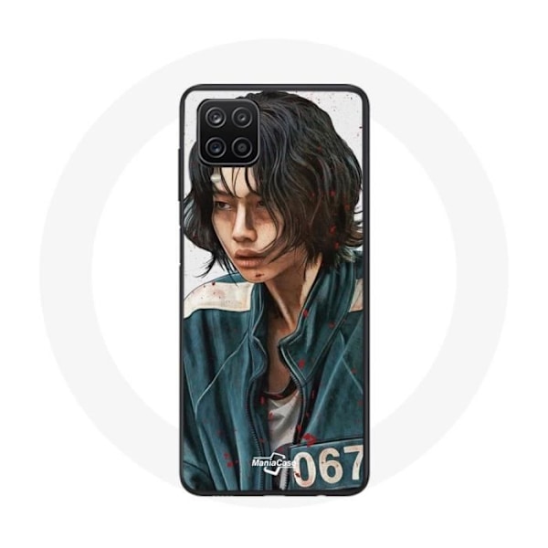 Coque Samsung Galaxy A12 Squid Game Kang Sae Byeok Nummer 067