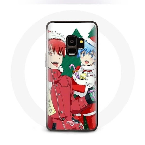 Coque för Samsung Galaxy S9 Plus Karma och Nagisa Assassination Classroom Anime juldagen