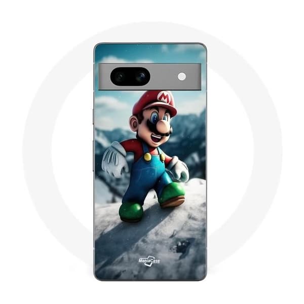 Coque Maniacase Google Pixel 7a Super Mario Bros Mario