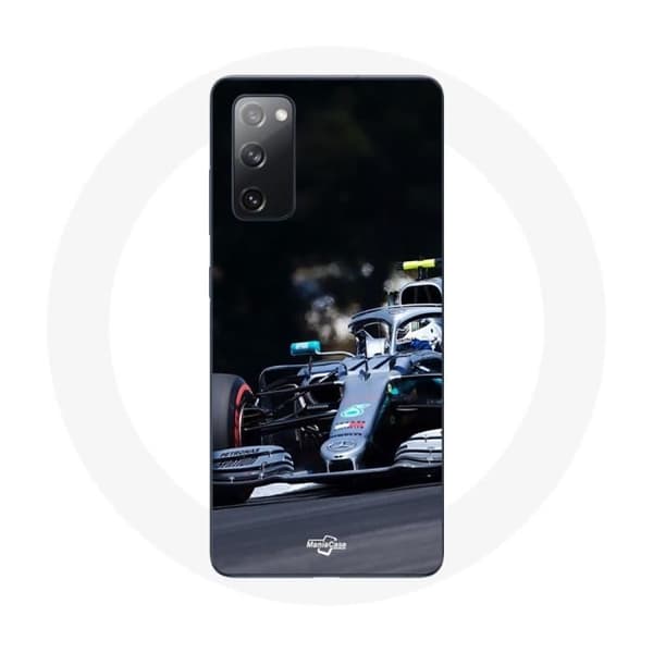 Cover til Samsung Galaxy S20 FE Formel 1 Valtteri Bottas Formel 1 kører Sort