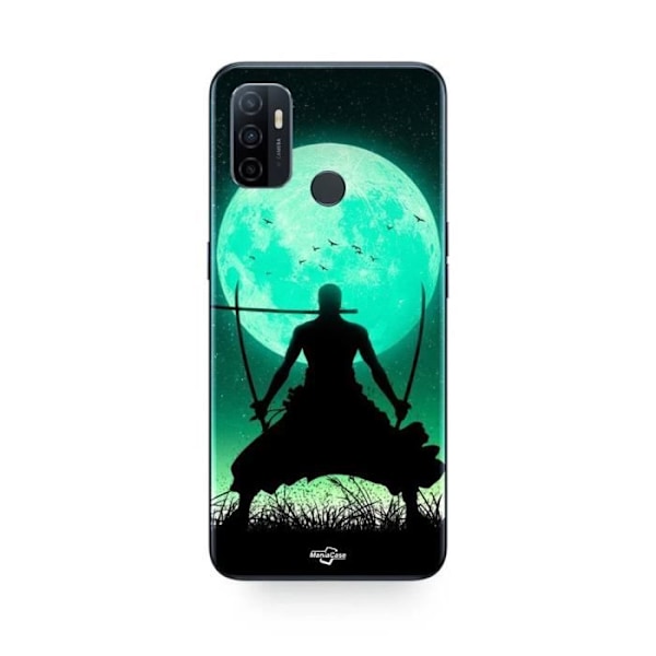 Coque Oppo A32 roronoa zoro triple svärd fullmåne Maniacase