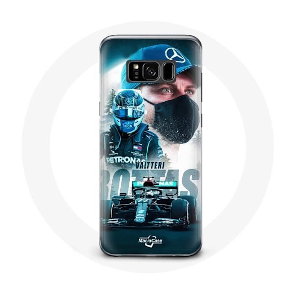 Coque för Samsung Galaxy S8 plus Formule 1 Valtteri Bottas finsk bilförare