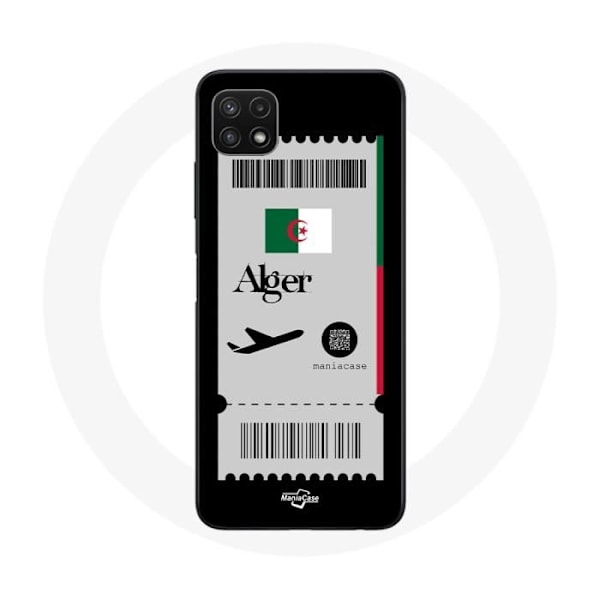 Coque - Samsung - Galaxy A22 5G - Flexibel - Svart - Flygbiljett