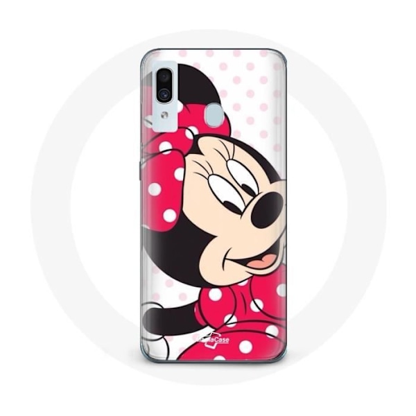 Coque för Samsung Galaxy A20 Minnie Mouse Tecknad söt