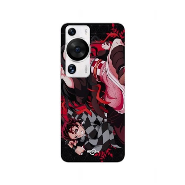 Coque Huawei P60 Pro Demon Slayer Tanjiro Nezuko Attack Combat Maniacase
